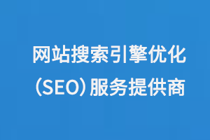 網(wǎng)站搜索引擎優(yōu)化(SEO)服務(wù)提供商